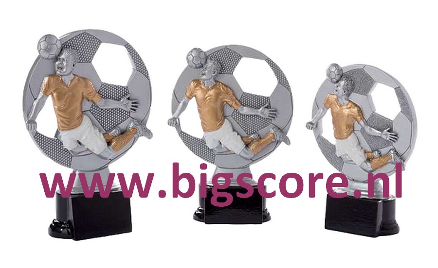 Voetbal Heer Resinbeeld BSST 39106-39108